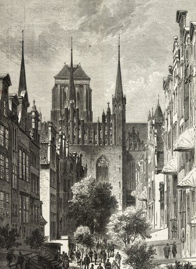 Rear of the Church of Our Lady by Eduard Hallberger
